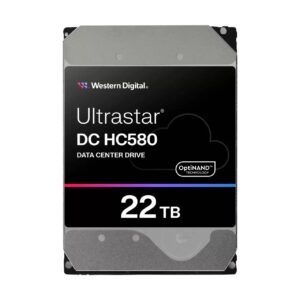 Dysk WD Ultrastar 22TB DC HC580 0F62785 WUH722422ALE6L4