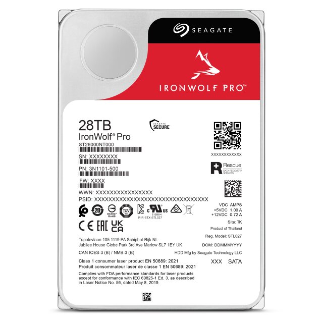 Seagate IronWolf Pro 28TB ST28000NT000 - obrazek 4