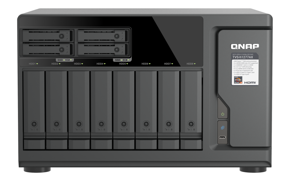 QNAP TVS-h1277AX-R5-16G